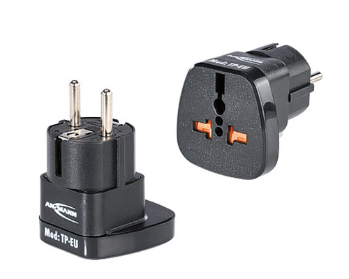 BATERII, ACUMULATOARE, INCARCATOARE ANSMANN - Traveller Plug TP-EU