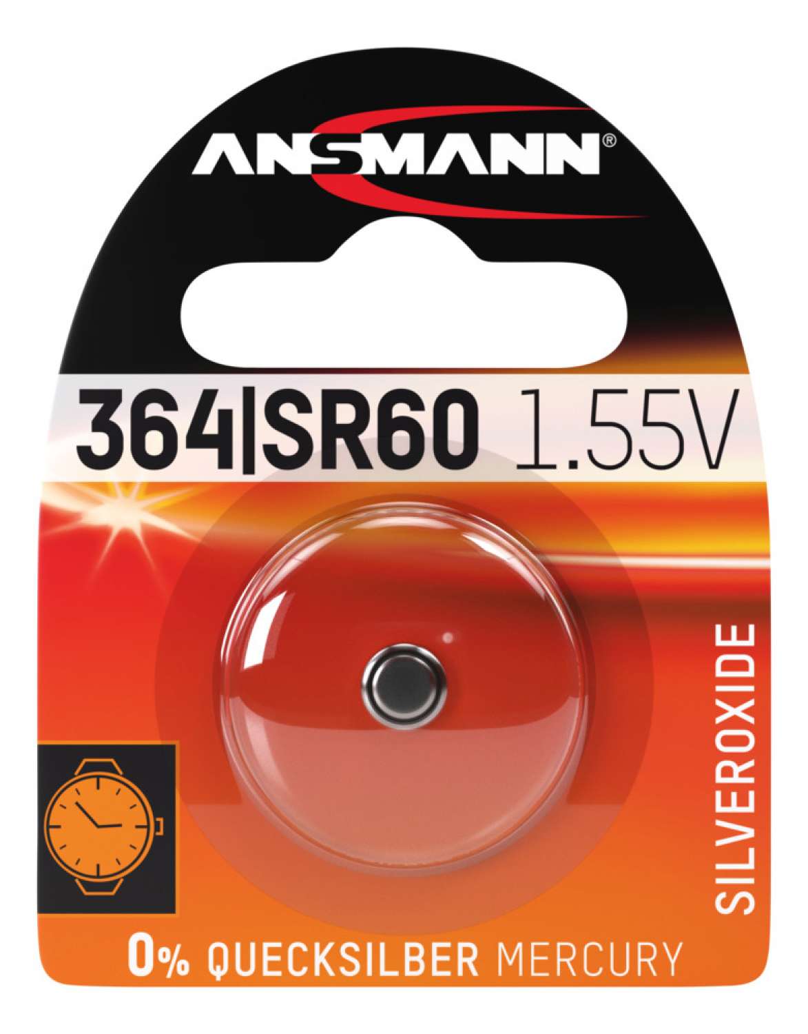 BATERII, ACUMULATOARE, INCARCATOARE ANSMANN - Baterie SR60 - Silver Oxid ambalate cate 1